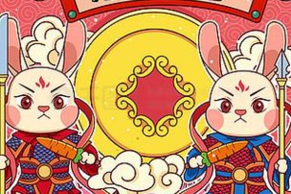 2023兔年绘画