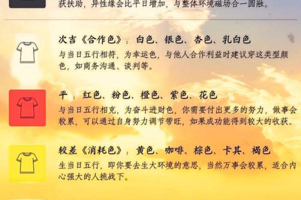 2025年4月11日每日穿衣五行颜色运势