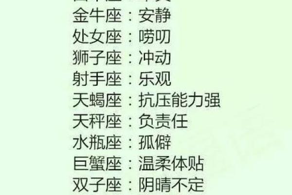 双子男最喜欢哪个星座女生的性格