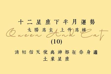 十二月下旬星座感情运势
