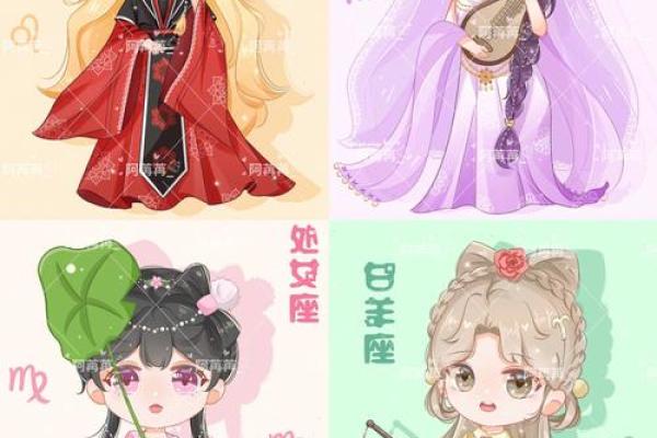 十二星座适合的公主汉服