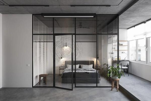 风水:卧室和客厅之间用玻璃墙 风水:卧室和客厅之间用玻璃墙