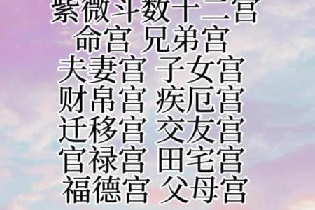 紫薇斗数与12星座
