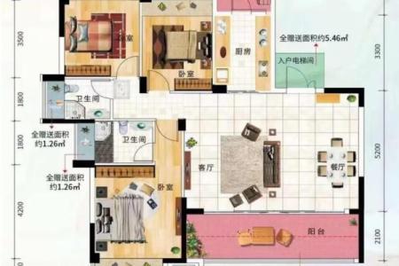 苹果社区户型图风水