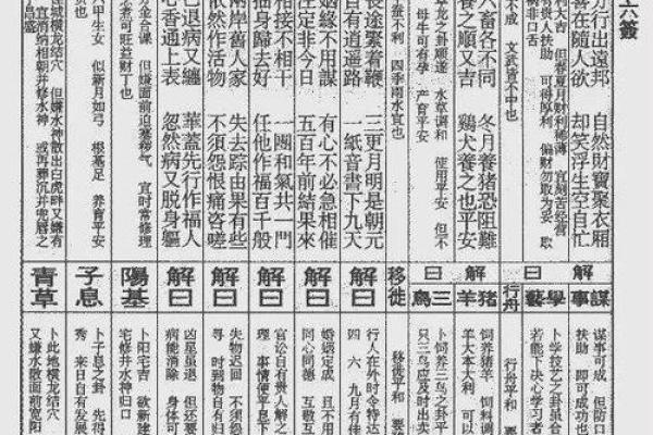 暗亭诗灵签 暗亭诗灵签