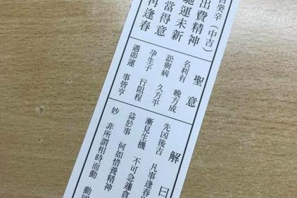 一人上老君灵签