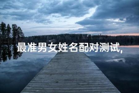 姓名配对超准检测 姓名配对 测试？