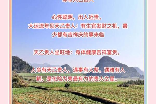四柱八字详细解释天乙贵人