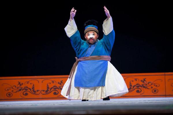 黄梅戏瞎子算命