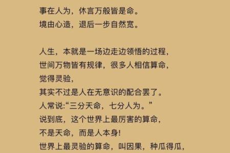 算命人说的话你信不信