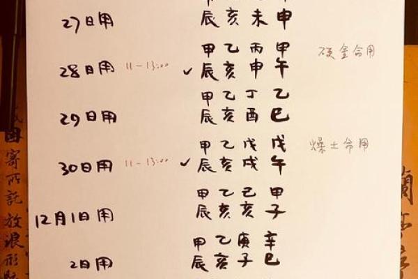 好的生辰八字