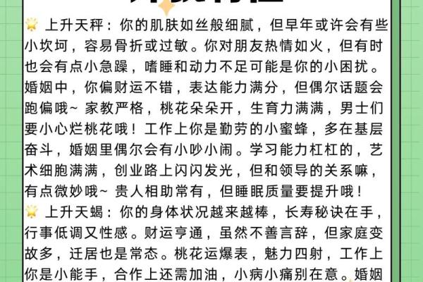 1. --发现你的上升星座--：上升星座，也称为命宫