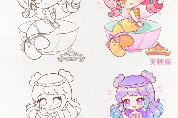 星座q版-求十二星座Q版人物，要男的，女的有了