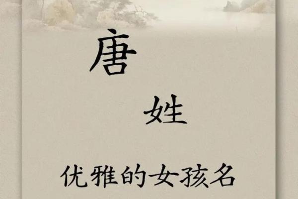 姓唐按生辰八字来起名