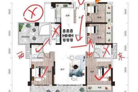 不通透一居室房子风水