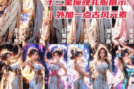 十二星座专属公主裙