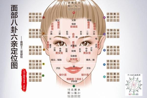 面相黑痣算命图解