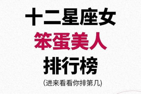 十二星座气质女神排行榜,谁是第一名? 十二星座气质女神排行榜,谁是第一名?