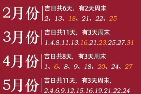 二月黄道吉日结婚
