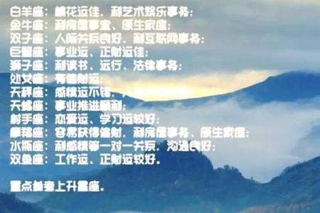 新译社8月星座运势