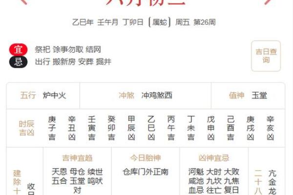 6月27号诸事宜忌老黄历！