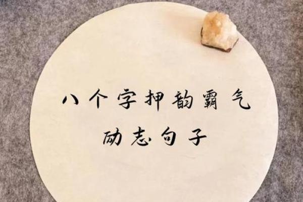八字励志短句