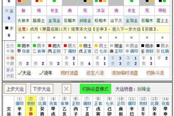 一分钟看懂八字排盘,八字排盘出来怎么解读