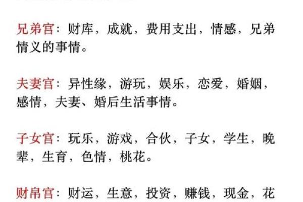 斗数杂谈】中州派十二宫定义 紫微斗数的星盘共分十二宫