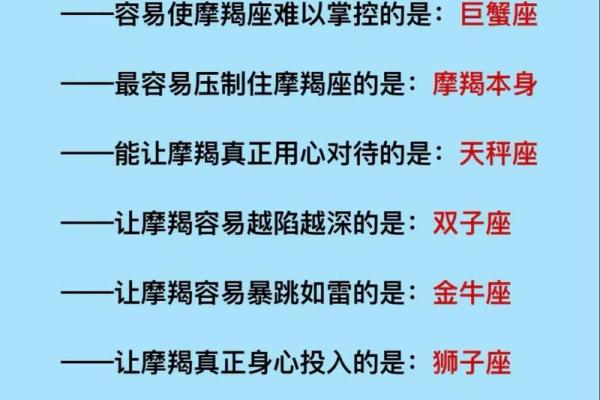 和摩羯座相克的三大星座 和摩羯座能绝配的星座