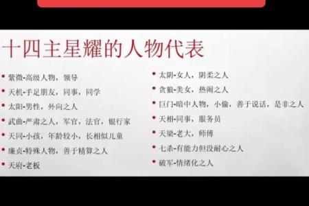 紫薇斗数星大全