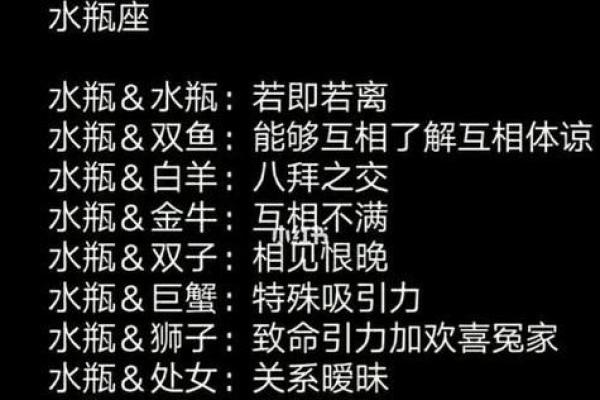 哪个星座最偏爱水瓶女
