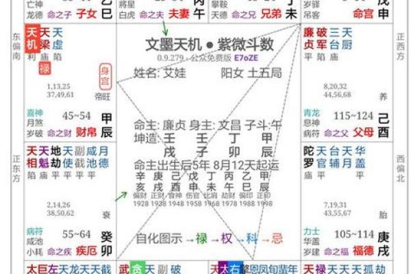 紫薇斗数看面相