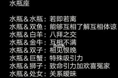 哪个星座最偏爱水瓶女