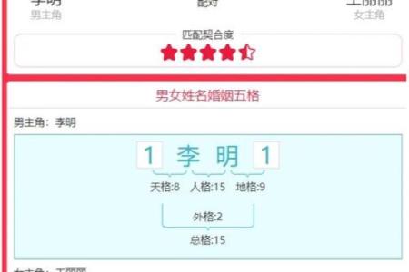 姓名配对对方喜欢谁 姓名配对有用吗？
