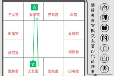紫微斗数之生年干四化表象：子女宫四化入各宫表象