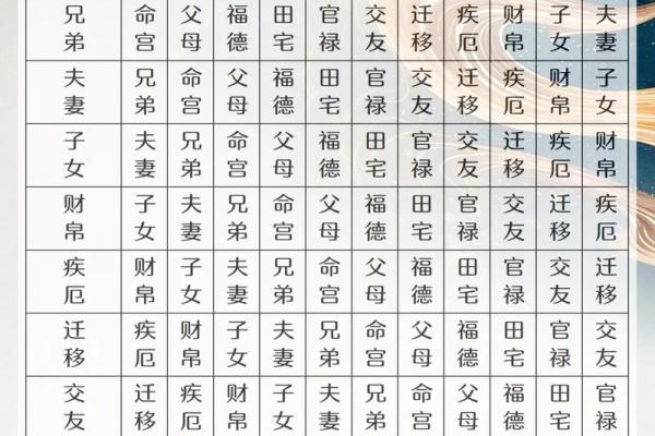 数斗算命