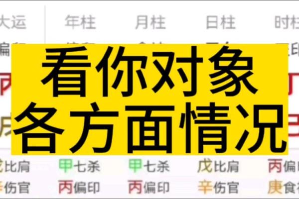 八字对象
