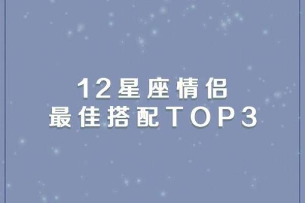 十二星座和什么星座最配做情侣