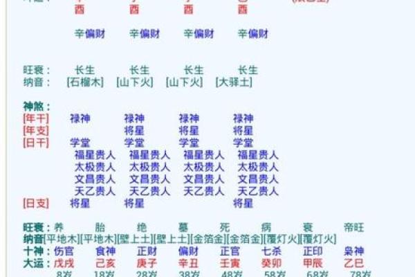 八字算命免费详批