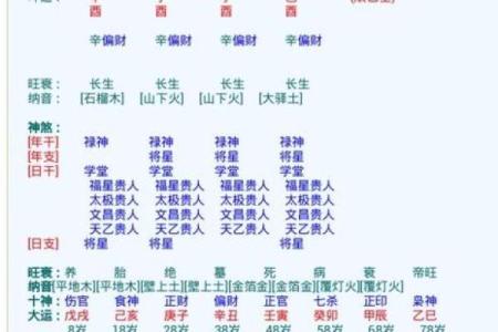 八字算命免费详批