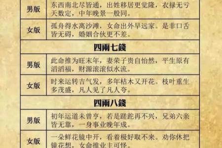 称骨算命女3.1