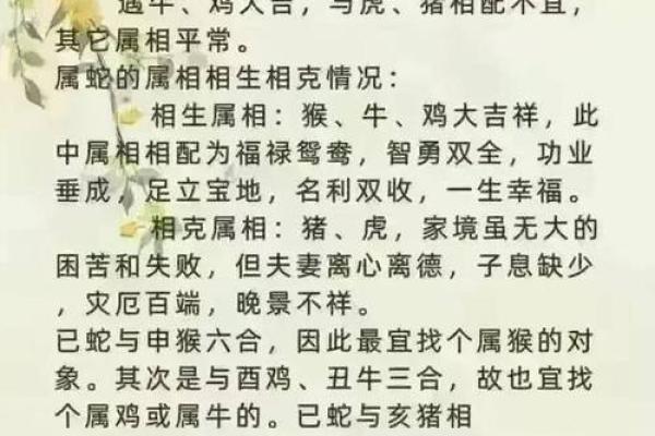 生肖婚姻更佳配对表大全