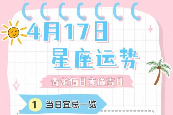 阴历4月7日星座运势