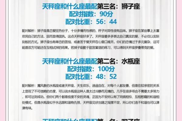 天秤座女生和什么座最配对 天秤座女生最吃哪一套