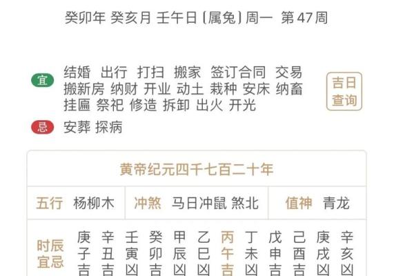 最准确的老黄历看日子