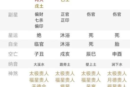 八字命宫在子