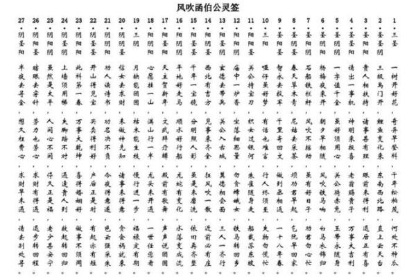 灵签丁卯
