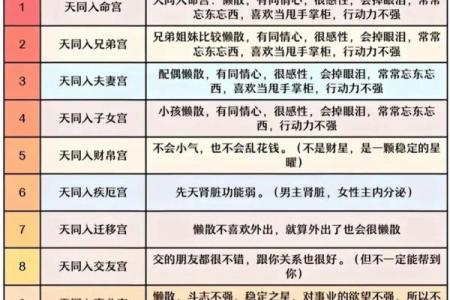 紫薇斗数与八字宫位