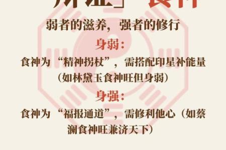 八字有四个食神的命运