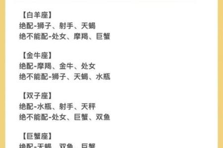 最新情侣星座配对大全，超全打分评级！